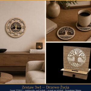 Zestaw 3w1 drzewo zycia aranzacja