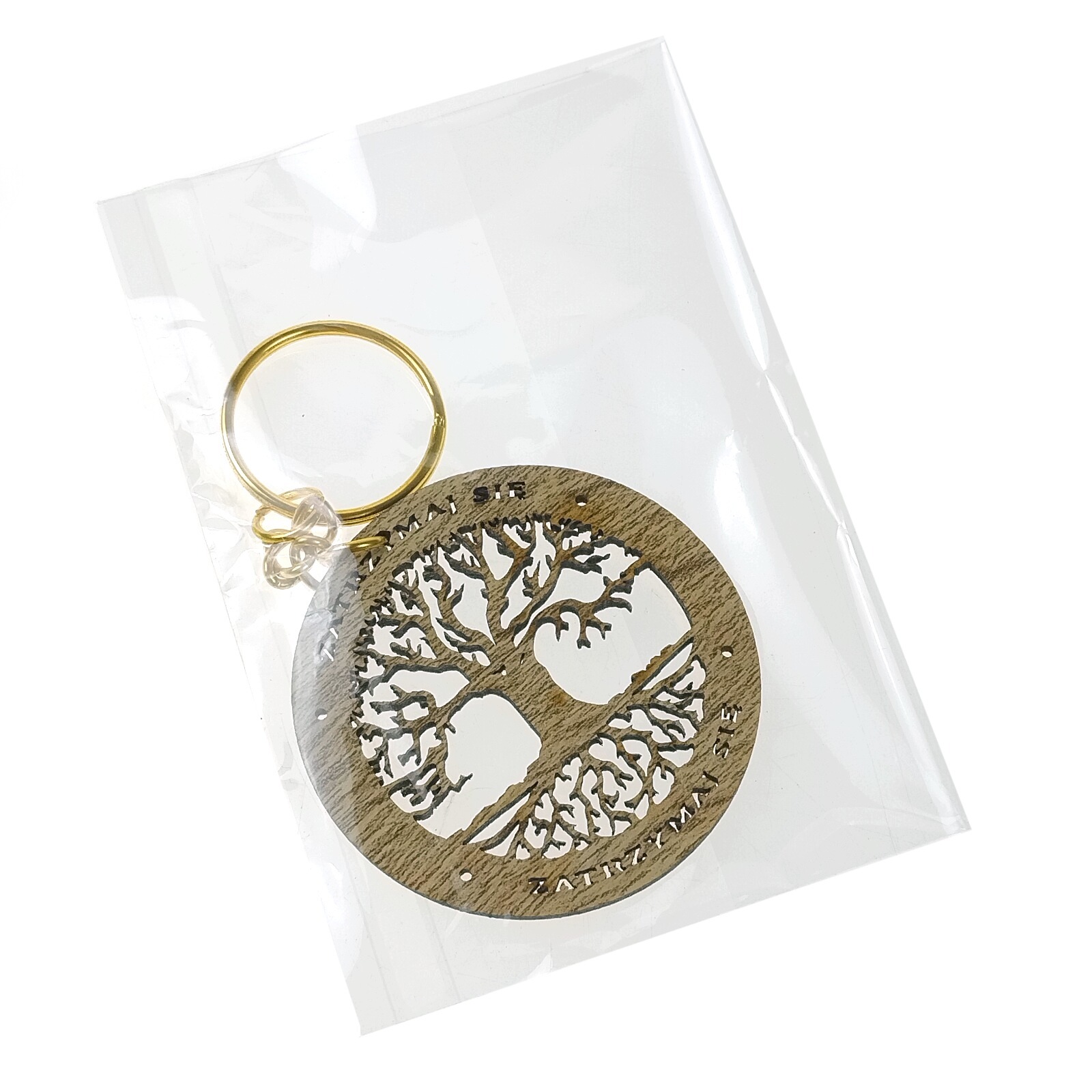 Breloczek drewniany DRZEWO ŻYCIA Obecność | handmade - obrazek 10