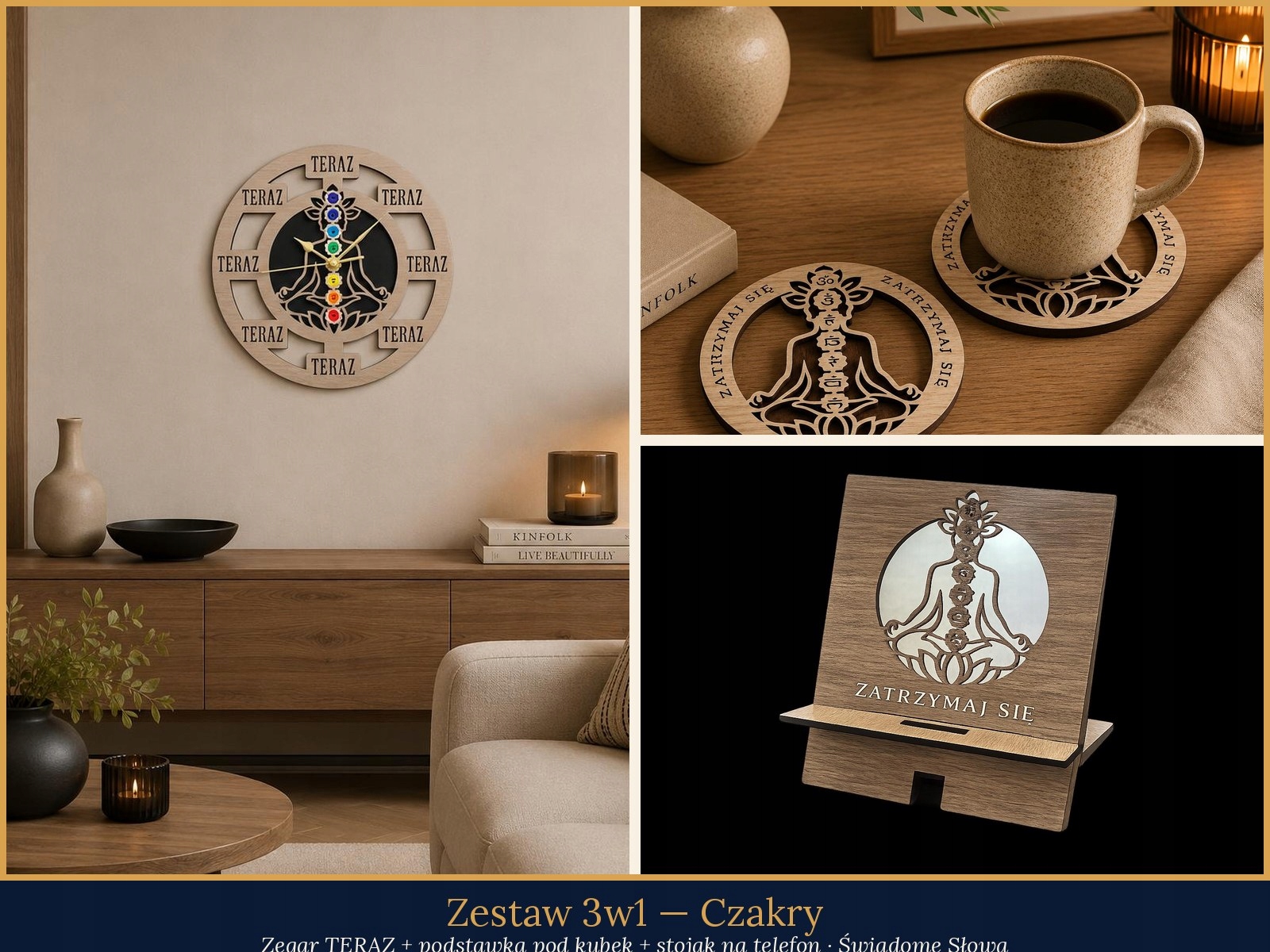 Zestaw 3w1 — Czakry