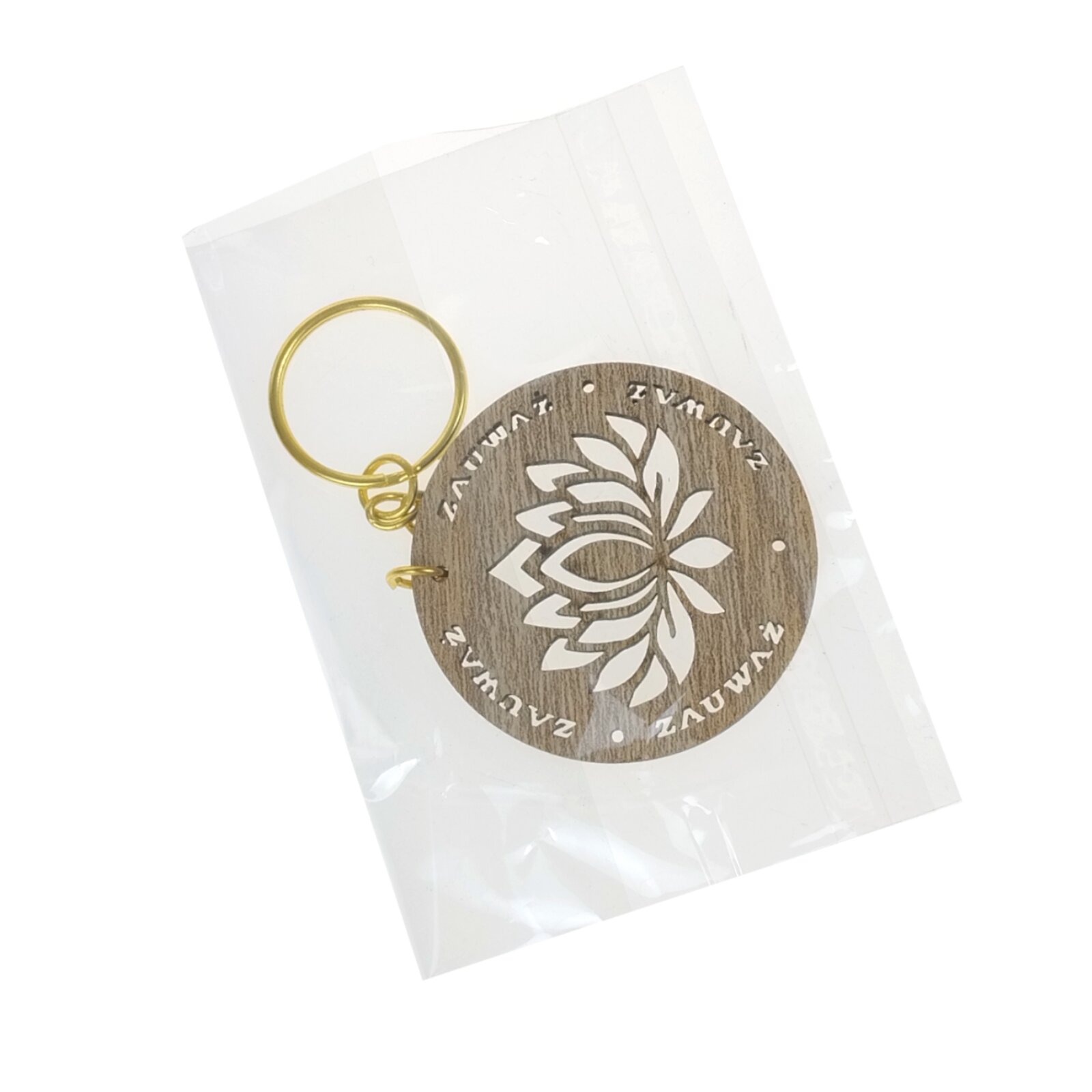 Breloczek drewniany LOTOS Zauważ | handmade | Produkt Polski - obrazek 2